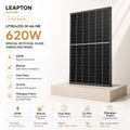 Leapton LP182x210-M-66-NB-620W Fiberglass Frame Bifacial Dual Glass