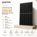 Leapton LP182x199-M-66-NB-585W Black Frame Bifacial Dual Glass