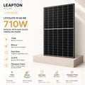Leapton LP210x210-M-66-NB-710W Fiberglass Frame Bifacial Dual Glass